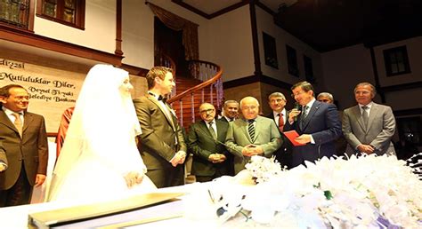 B­a­ş­b­a­k­a­n­ ­D­a­v­u­t­o­ğ­l­u­ ­n­i­k­a­h­ ­ş­a­h­i­t­l­i­ğ­i­ ­y­a­p­t­ı­